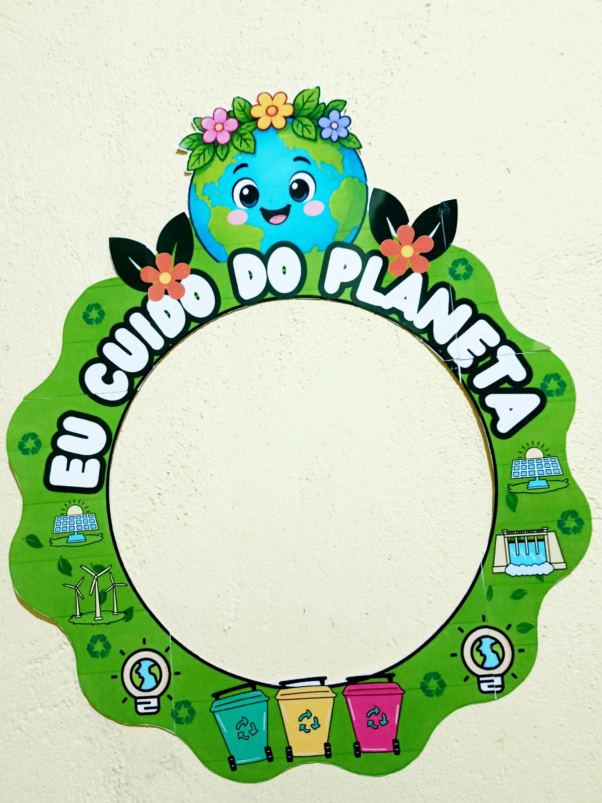 Bambolê Fotográfico Eu Cuido do Planeta — amostra 5: Recurso pedagógico ideal para projetos, apresentações e atividades…