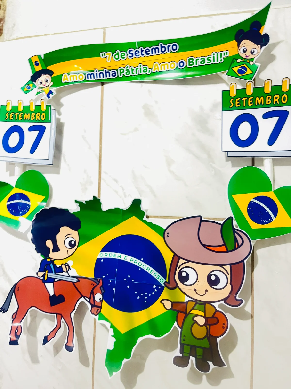 BAMBOLÊ - INDEPENDÊNCIA DO BRASIL 7 DE SETEMBRO — amostra 3: O recurso pedagógico da imagem é um material ilustrativo…