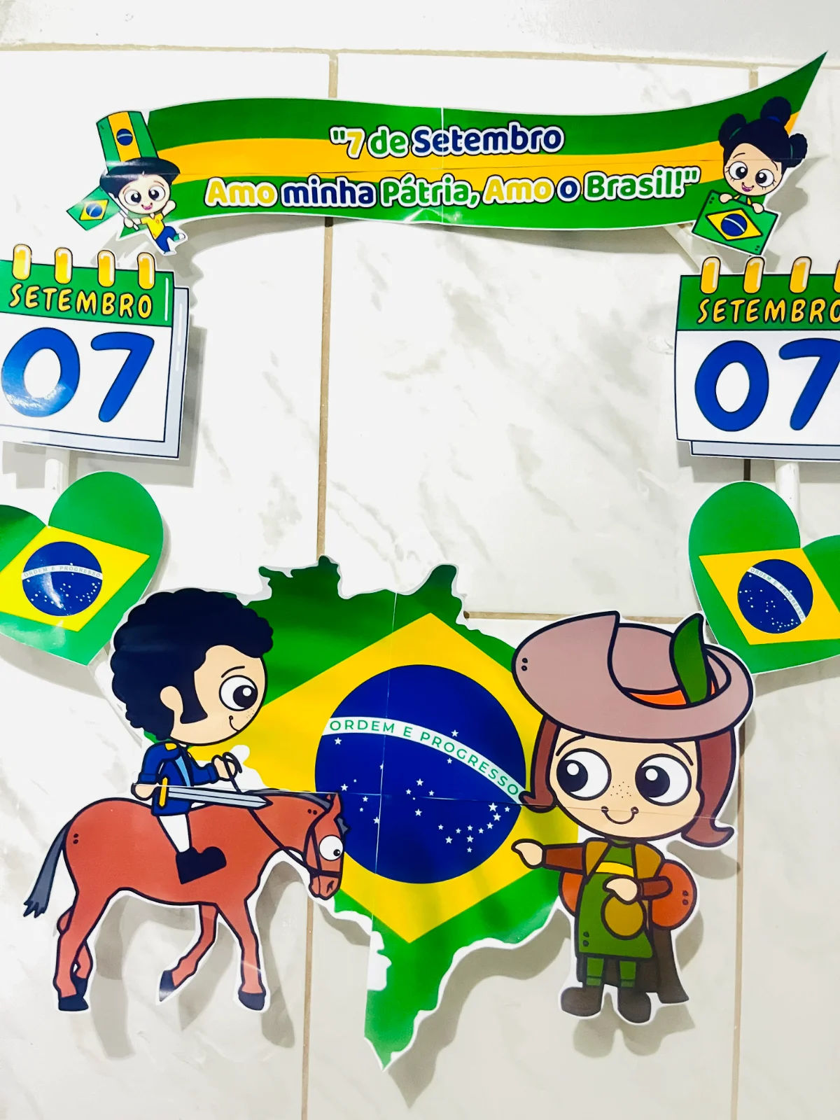 BAMBOLÊ - INDEPENDÊNCIA DO BRASIL 7 DE SETEMBRO — amostra 4: O recurso pedagógico da imagem é um material ilustrativo…