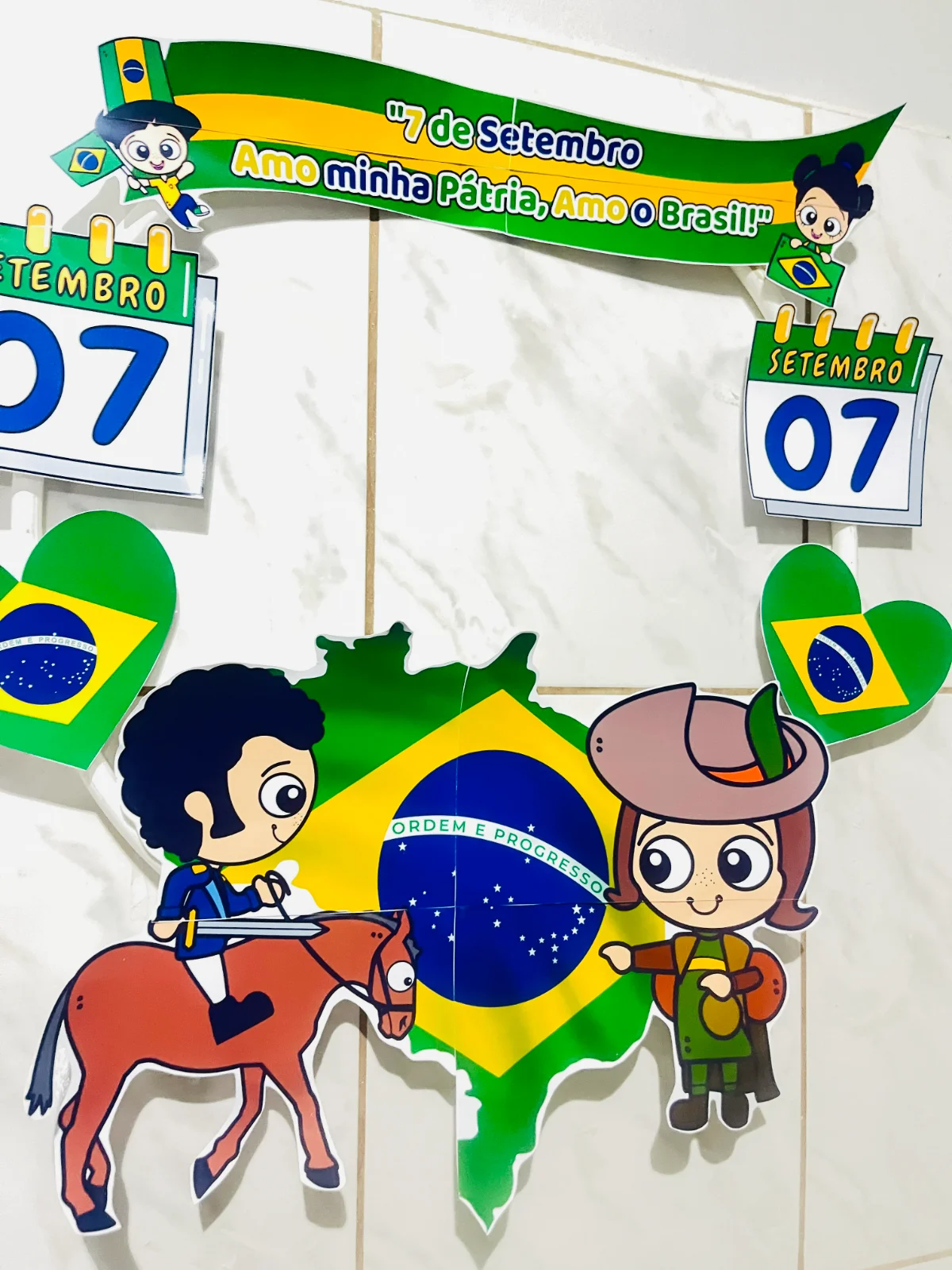 BAMBOLÊ - INDEPENDÊNCIA DO BRASIL 7 DE SETEMBRO — capa do material