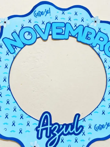 Bambolê Novembro Azul 💙 Conscientização — amostra 1: Recurso lúdico para trabalhar o Novembro Azul de forma criativa,…