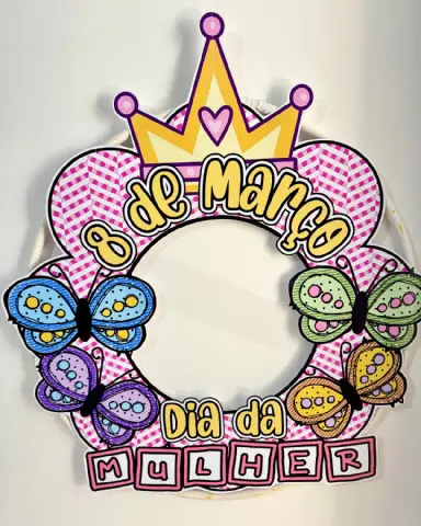Bambolê para foto - Dia da Internacional da Mulher — capa do material