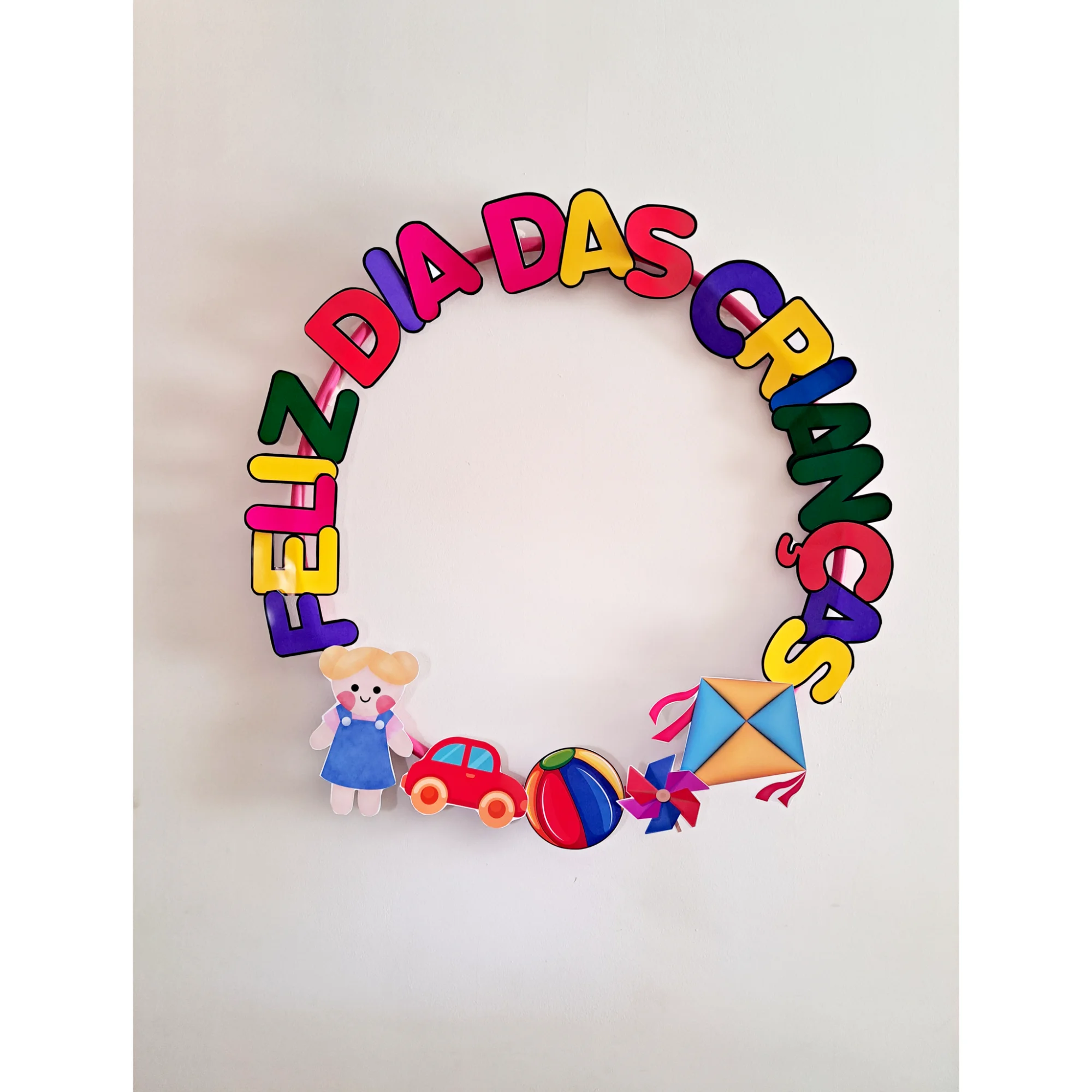 🎈 BAMBOLÊ PARA FOTOS – DIA DAS CRIANÇAS — amostra 3: O Bambolê para Fotos – Dia das Crianças é um recurso alegre, colorido…