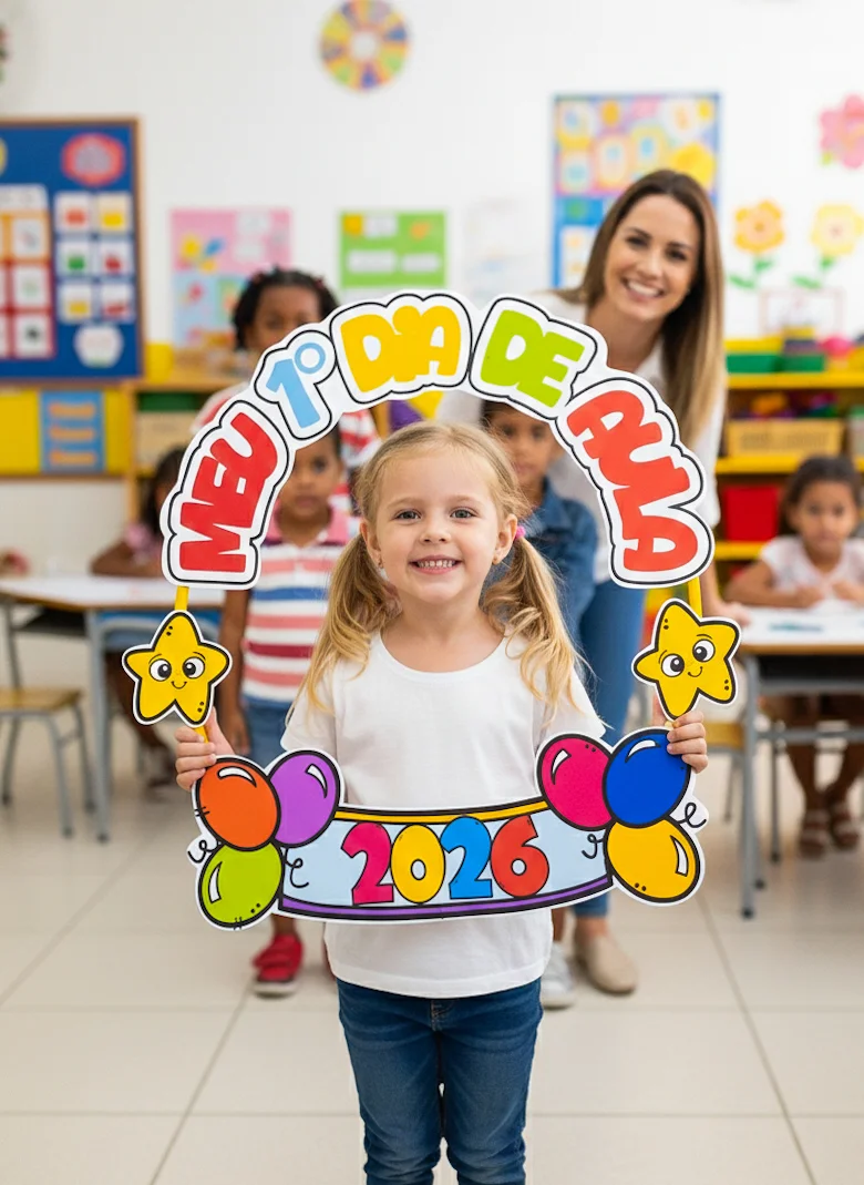 Bambolê primeiro dia de aula — amostra 2: Prof, já pensou em começar o ano com um clique cheio de encanto