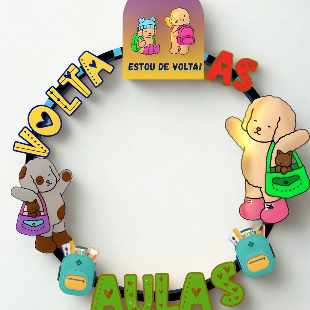Bambolê - volta as aulas – PDF para Imprimir | Educação Infantil e Anos Iniciais — capa do material