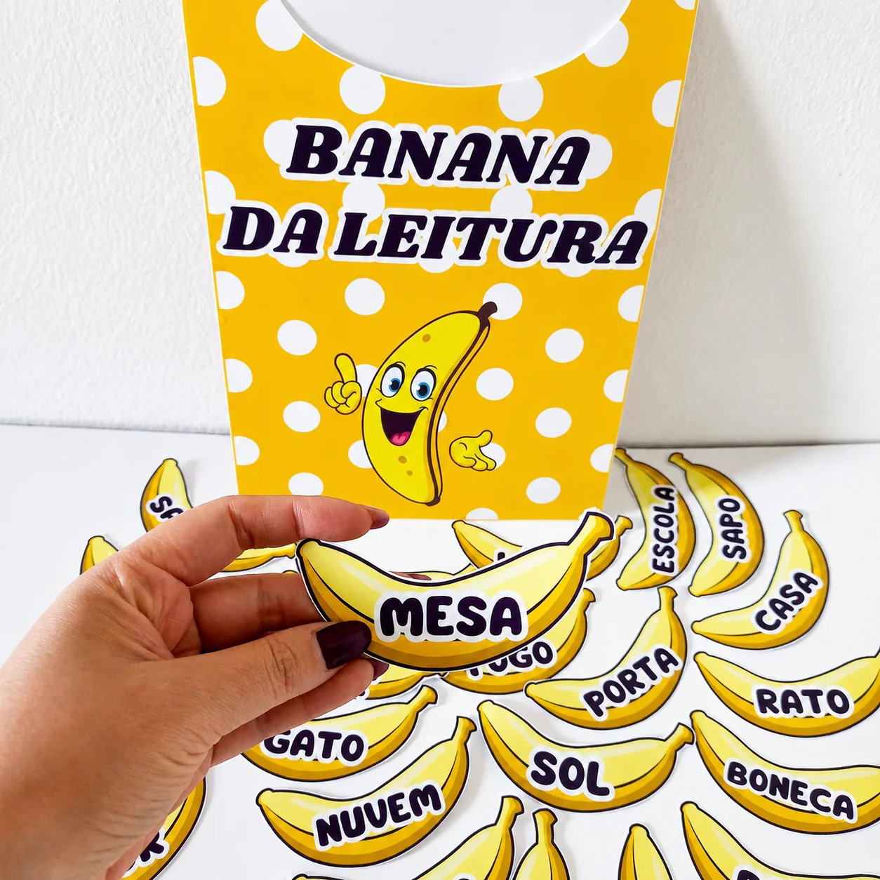 Banana da Leitura – Atividades para Imprimir — Alfabetização para Educação Infantil: Transforme o aprendizado dos pequenos…