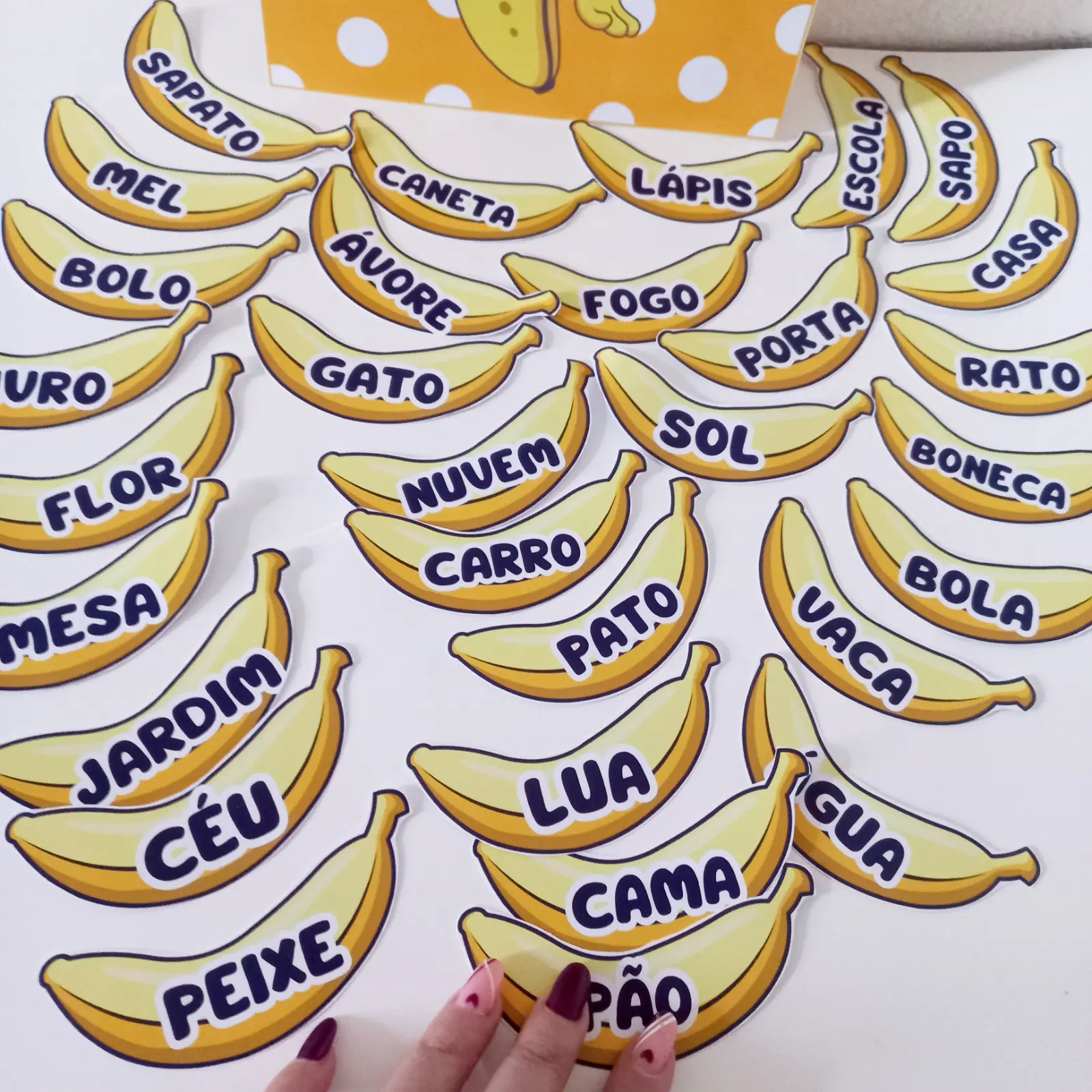 Banana da Leitura para Revenda – Material Pedagógico — amostra 1: O que vem no material