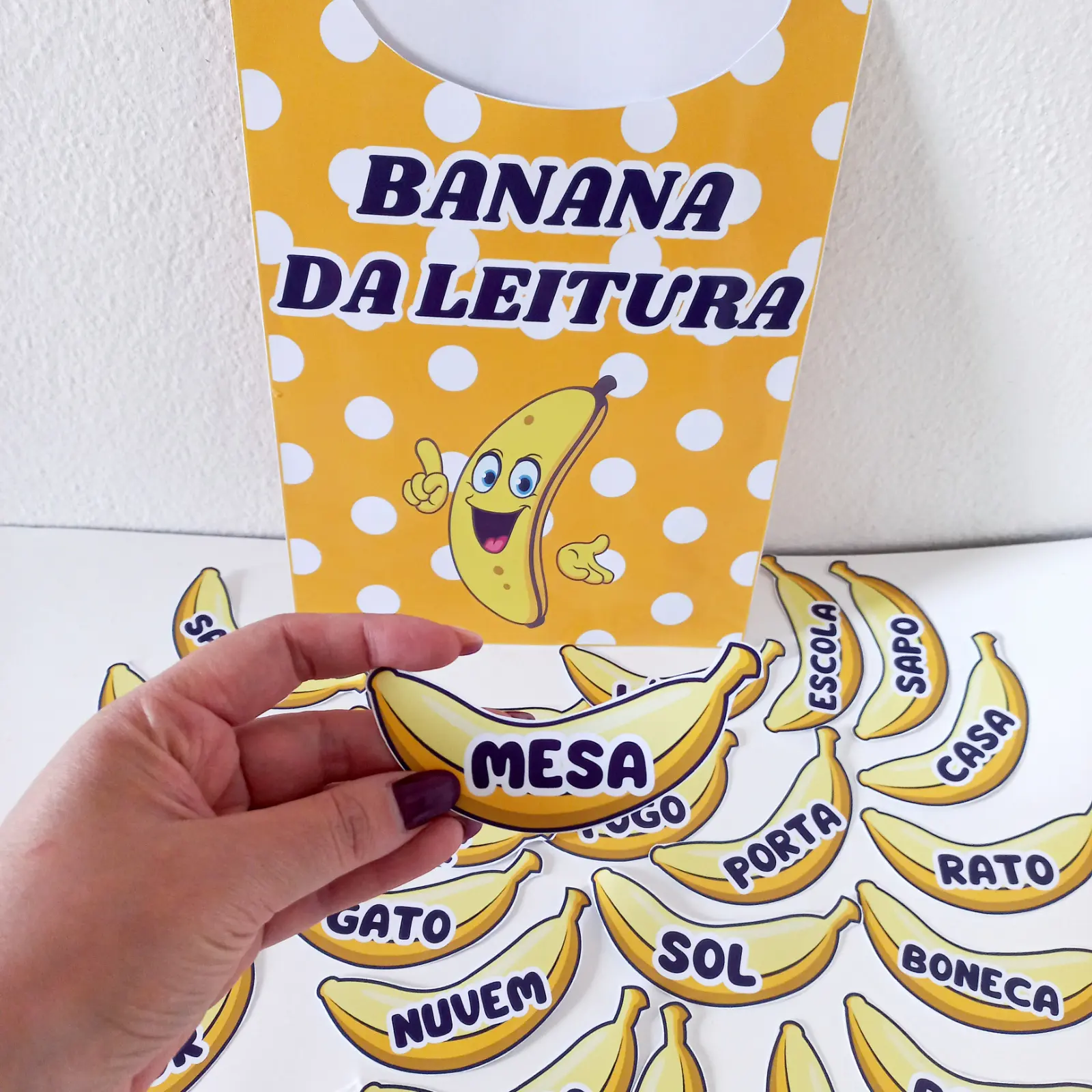 Banana da Leitura para Revenda – Material Pedagógico — amostra 4: Transforme o aprendizado dos pequenos com a Banana da…