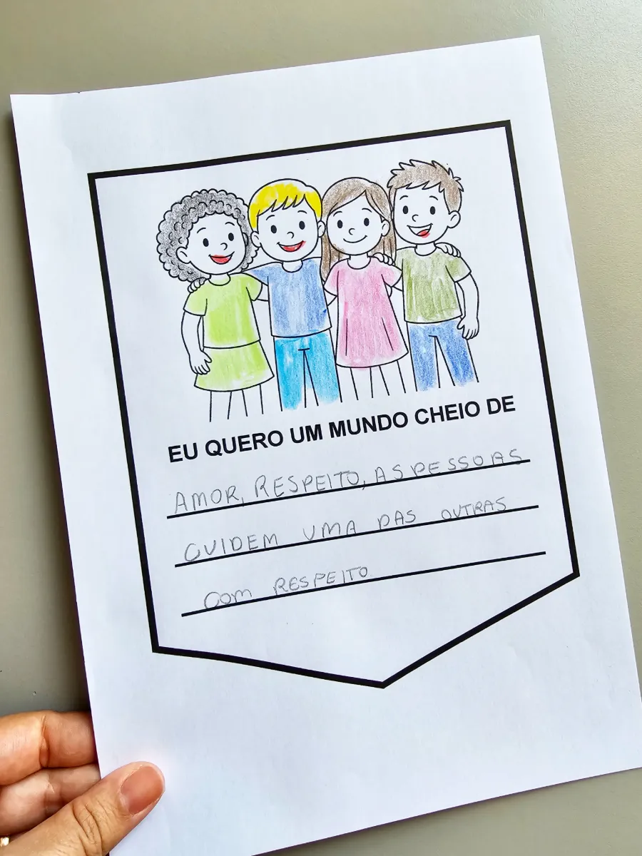 🌈 BANDEIRINHA DA DIVERSIDADE – ATIVIDADE PARA IMPRIMIR — amostra 2: Uma proposta criativa para conversar com as crianças…