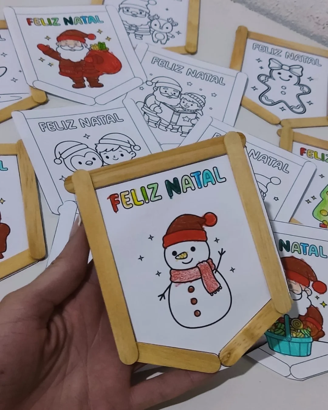 Bandeirinhas de Natal para Colorir – 12 Modelos em PDF — Alfabetização para Educação Infantil: Atividade de Natal em PDF… Bandeirinhas de Natal para Colorir – 12 Modelos em PDF — Alfabetização para Educação Infantil: Atividade de Natal em PDF…