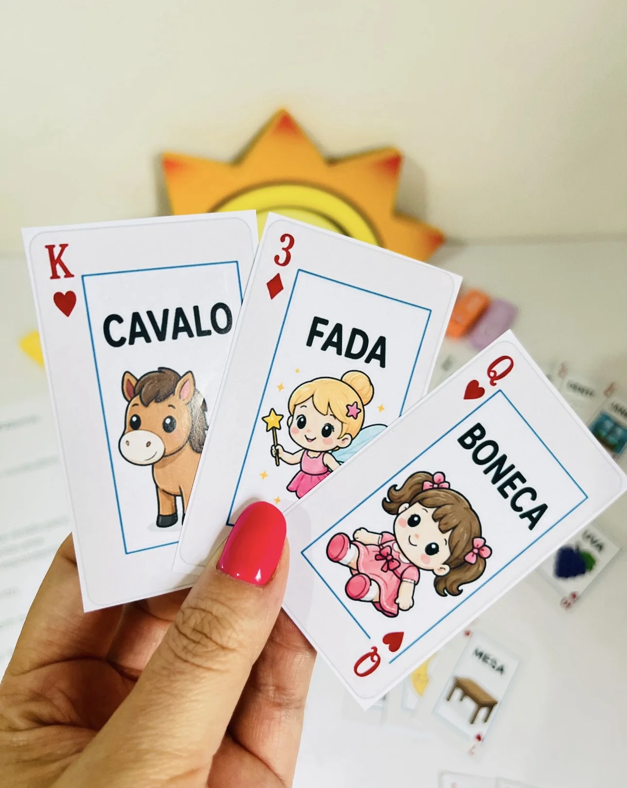 Baralho da leitura — amostra 5: *Baralho da Leitura — Aprender brincando ficou ainda mais divertido