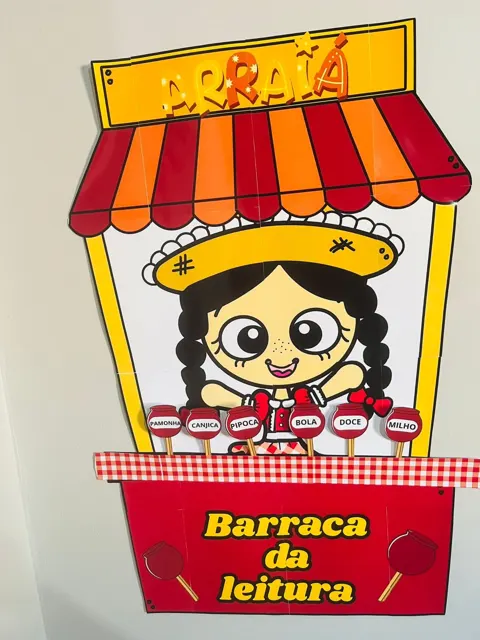 Barraca da leitura — capa do material