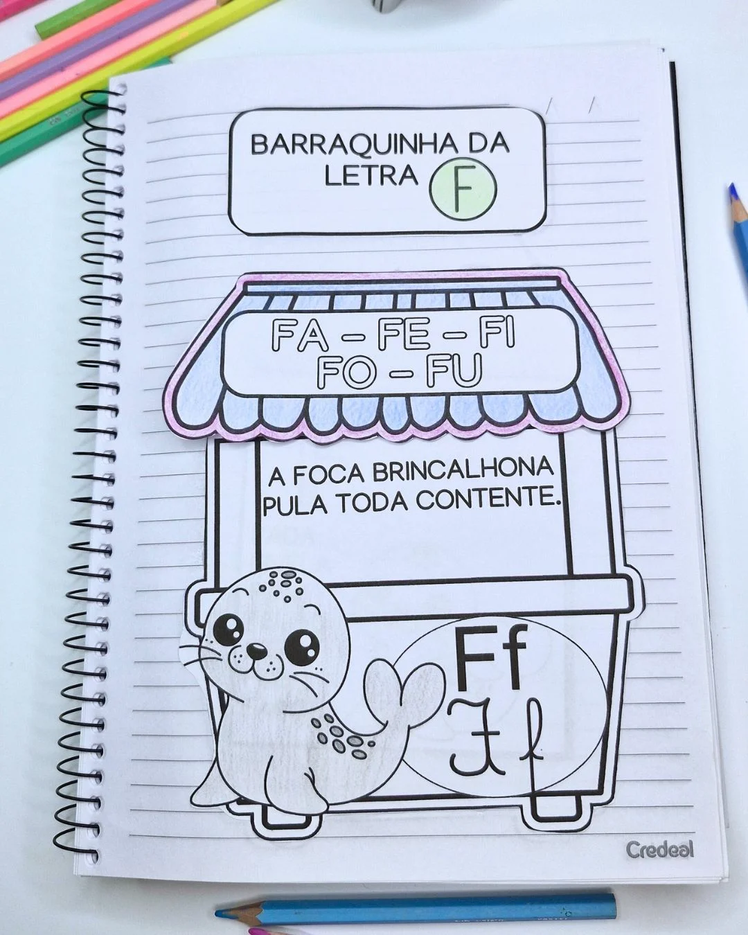 Barraquinha das Sílabas: Alfabetização em PDF — Alfabetização para Educação Infantil: Material de alfabetização com…