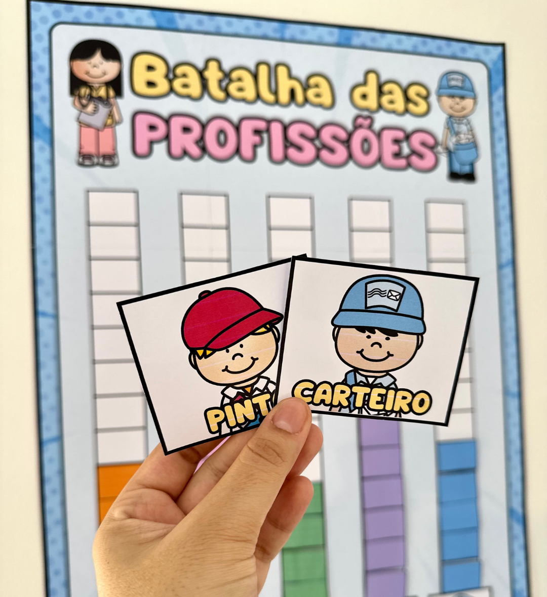 Batalha das Profissões: dinâmica de votação para imprimir — Atividades para Educação Infantil: Explore as profissões com…