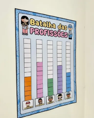Batalha Das Profissoes | Educação Infantil e Anos Iniciais — amostra 1: O que vem no material Batalha Das Profissoes | Educação Infantil e Anos Iniciais — amostra 1: O que vem no material