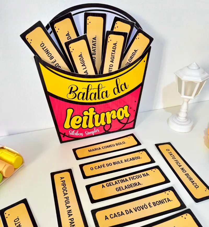 Batata da Leitura: frases com sílabas simples para alfabetização — amostra 4: Para quem é indicado