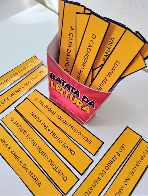 Batata da leitura — capa do material