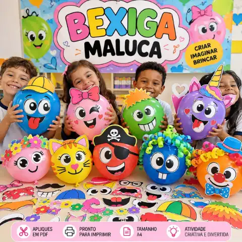 Bexiga maluca — capa do material