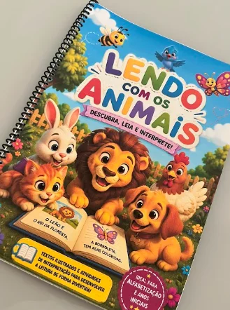 🐾 BICHOS QUE ENSINAM- Leitura e interpretação com textos curtinhos - Ler, descobrir e responder! 📚✨ — amostra 2: 🐯 COMO…