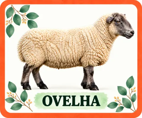 BINGO ANIMAIS DA FAZENDA - IMAGENS REAIS - CARTELAS INGLÊS E PORTUGUÊS — amostra 2: Bingo Animais da Fazenda - Imagens…