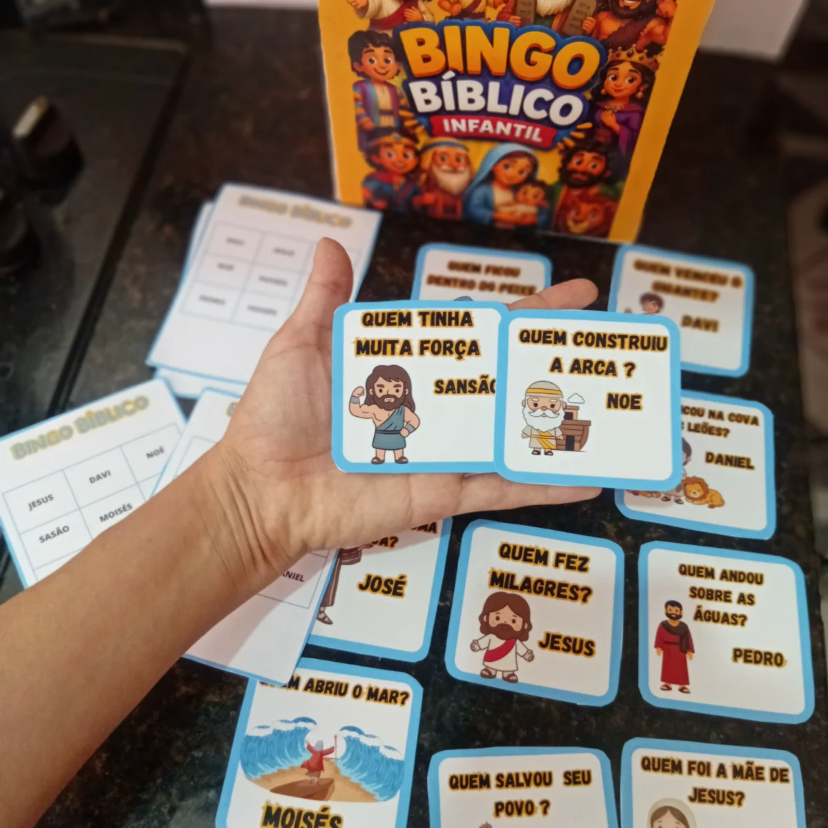 Bingo Bíblico – Atividades para Imprimir — amostra 2: Sobre o Bingo Bíblico