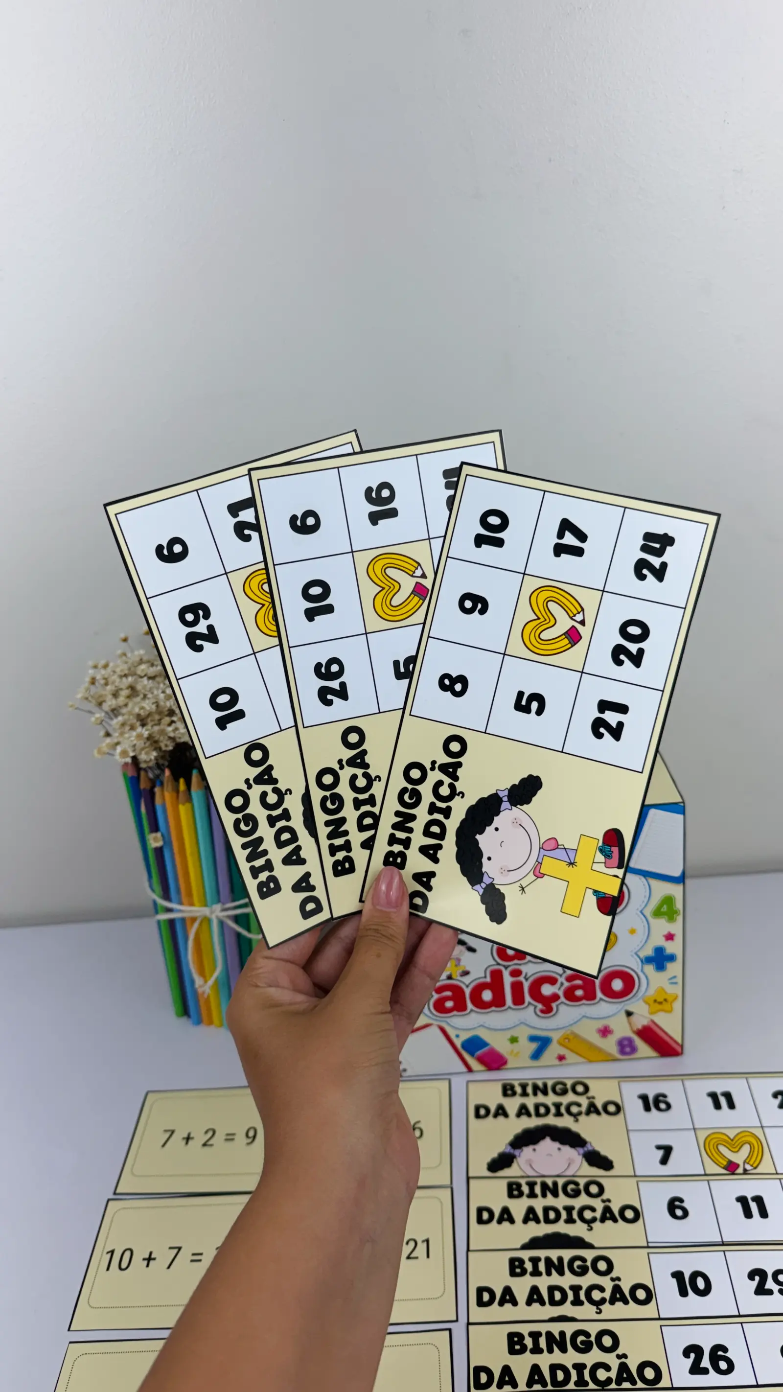 🎲 BINGO DA ADIÇÃO - MATEMÁTICA - ATIVIDADE LÚDICA — amostra 6: Uma proposta lúdica e divertida para trabalhar adição de…