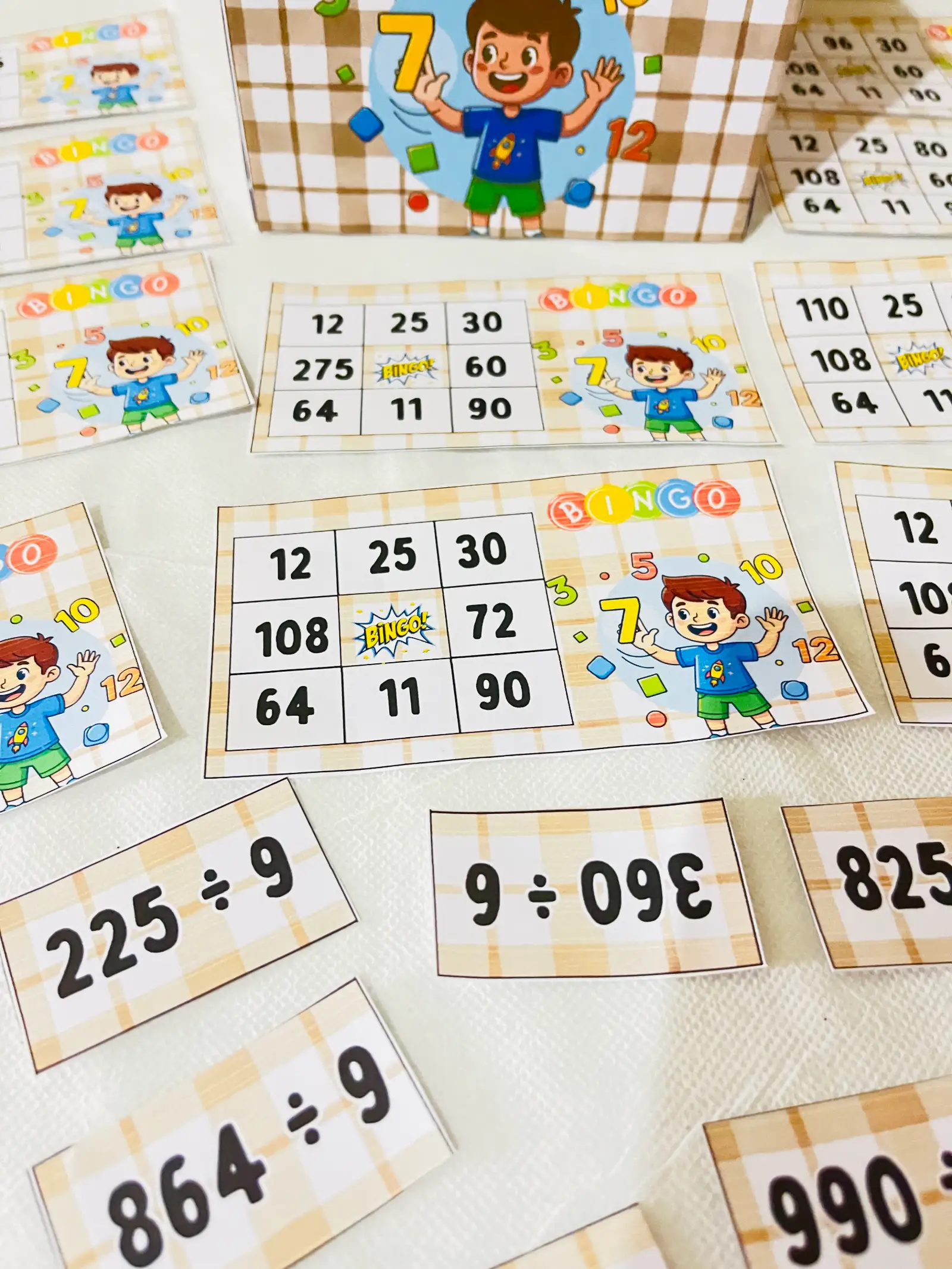 Bingo da Divisão – 4º e 5º Ano | Matemática – Ensino Fundamental — amostra 1: ➗ Bingo da Divisão Um recurso prático e… Bingo da Divisão – 4º e 5º Ano | Matemática – Ensino Fundamental — amostra 1: ➗ Bingo da Divisão Um recurso prático e…