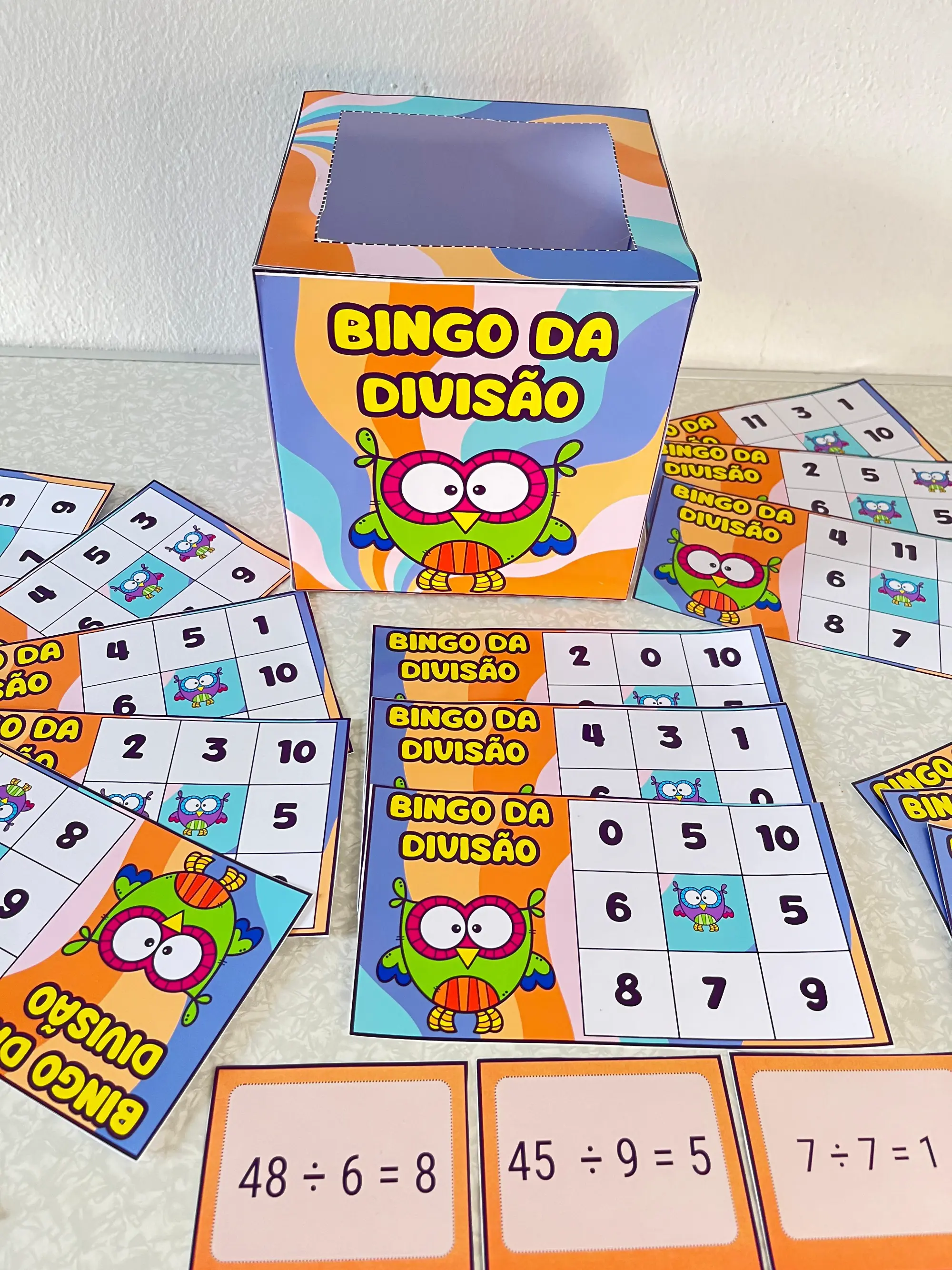 BINGO DA DIVISÃO – JOGO DIVERTIDO PARA APRENDER MATEMÁTICA BRINCANDO — amostra 7: Bingo da Divisão: um jogo divertido para…