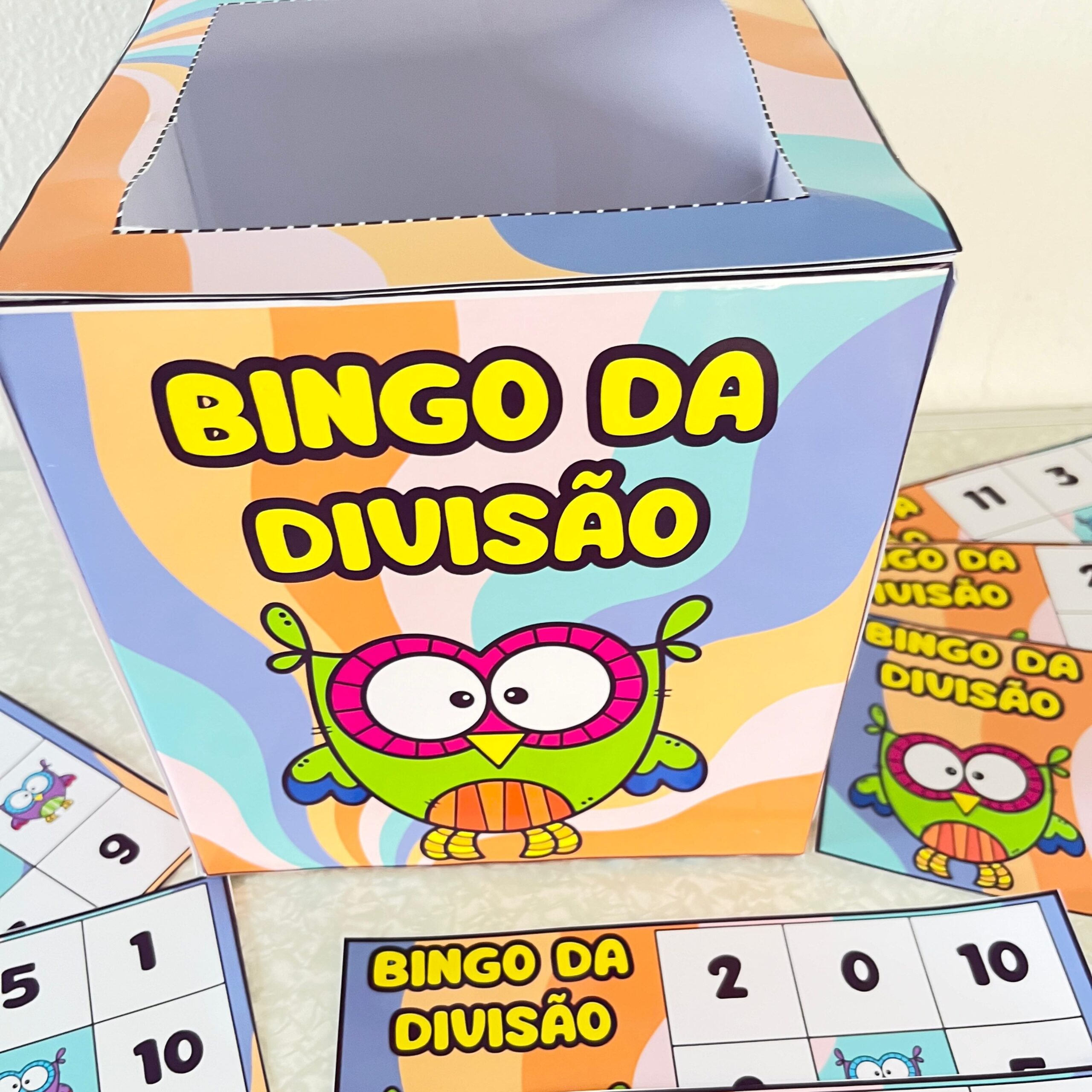 Bingo da divisão – Material Pedagógico — capa do material