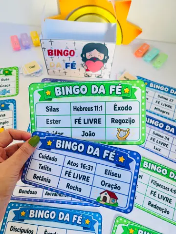 Bingo da Fé - Recurso Pedagógico Ensino Religioso — capa do material