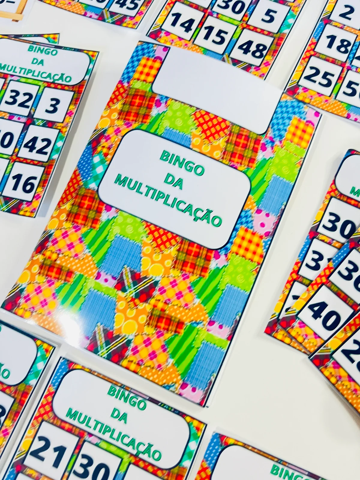 Bingo da Multiplicação – Jogo Lúdico de Matemática — amostra 1: ✖️🎉 BINGO DA MULTIPLICAÇÃO – APRENDER TABUADA NUNCA FOI…