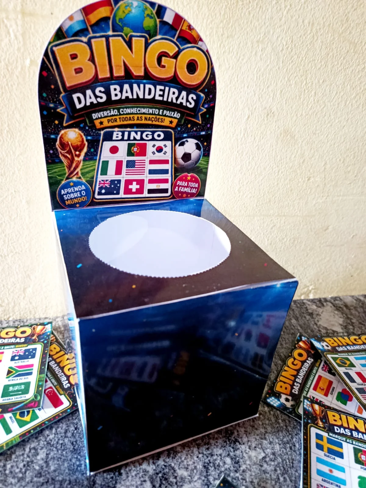 BINGO DAS BANDEIRAS – COPA DO MUNDO 2026 — amostra 2: Transforme o clima da Copa em uma experiência educativa divertida e… BINGO DAS BANDEIRAS – COPA DO MUNDO 2026 — amostra 2: Transforme o clima da Copa em uma experiência educativa divertida e…