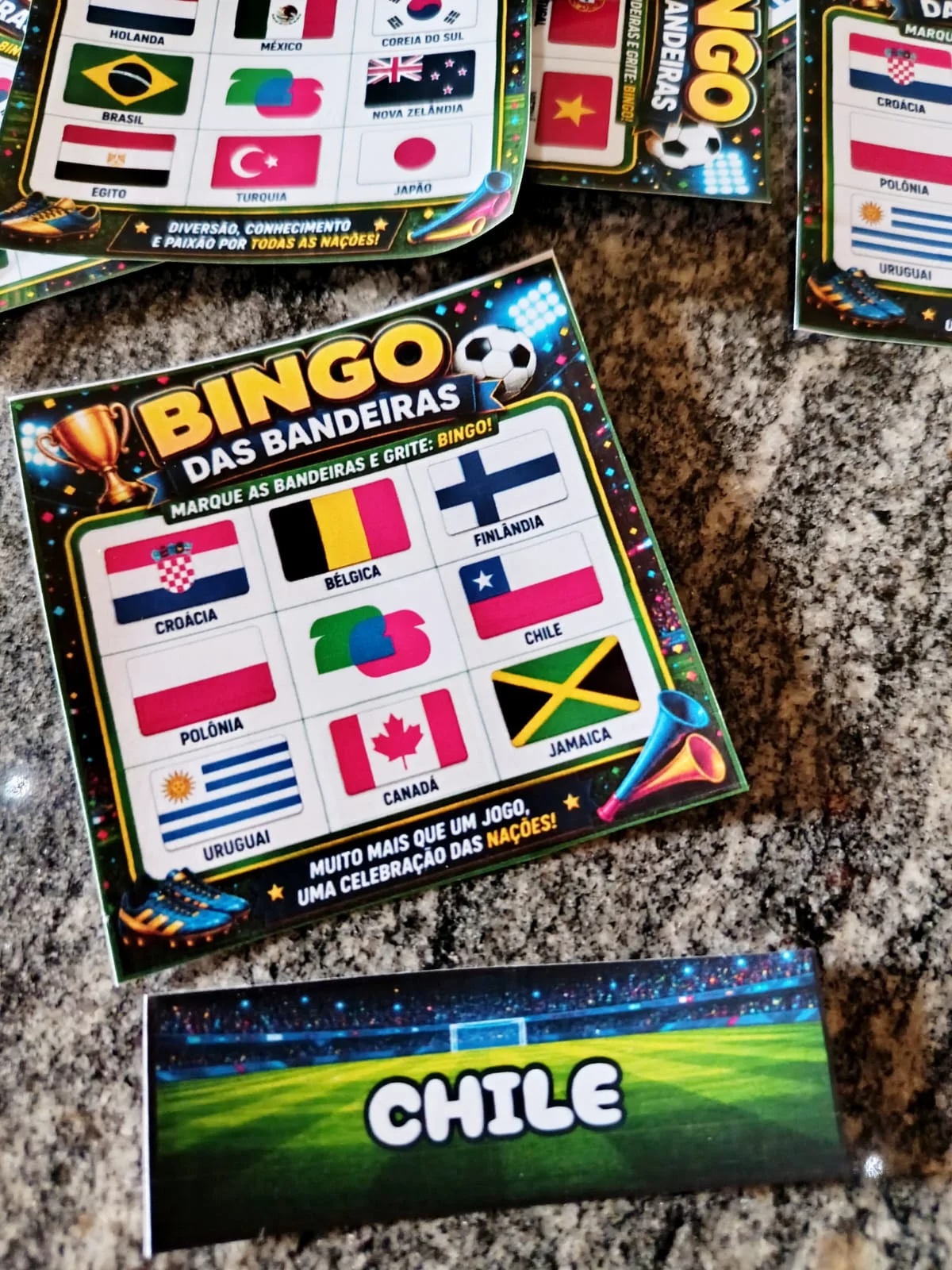 BINGO DAS BANDEIRAS – COPA DO MUNDO 2026 — amostra 3: Transforme o clima da Copa em uma experiência educativa divertida e… BINGO DAS BANDEIRAS – COPA DO MUNDO 2026 — amostra 3: Transforme o clima da Copa em uma experiência educativa divertida e…