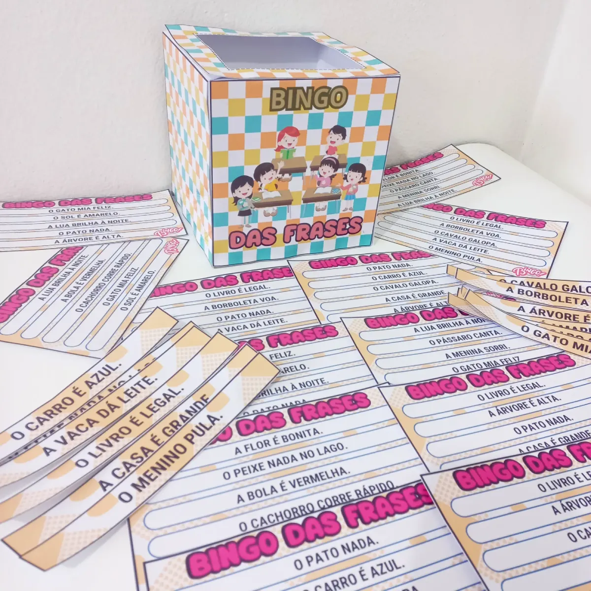 Bingo das frases - ENSINO FUNDAMENTAL - PORTUGUÊS — Português para Todas as séries: ➡️Estimula a leitura ➡️Desenvolve a…