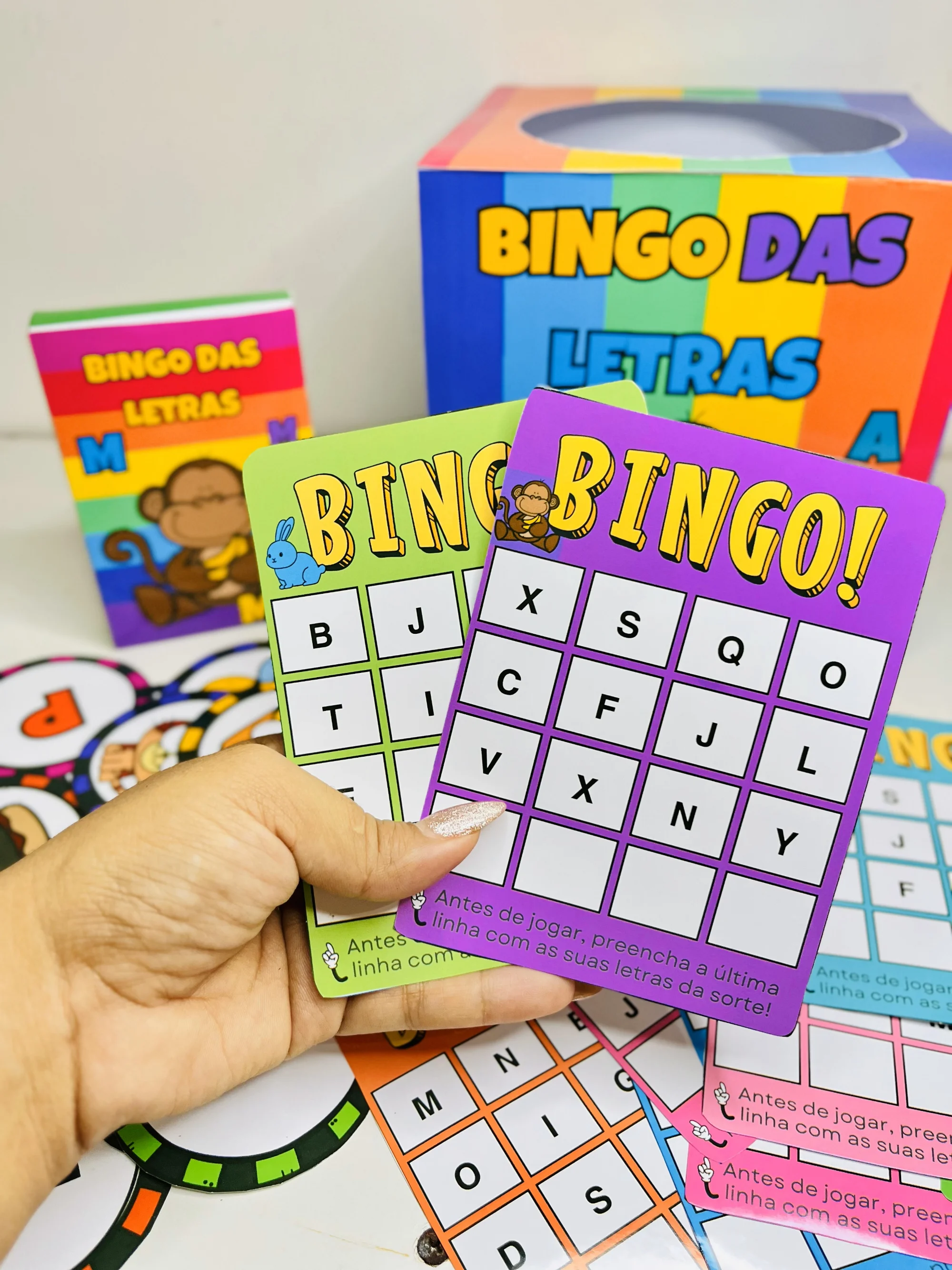 Bingo das Letras: Aprendizado Divertido | Alfabetização — amostra 1: Sobre o Bingo das Letras: Aprendizado Divertido Bingo das Letras: Aprendizado Divertido | Alfabetização — amostra 1: Sobre o Bingo das Letras: Aprendizado Divertido