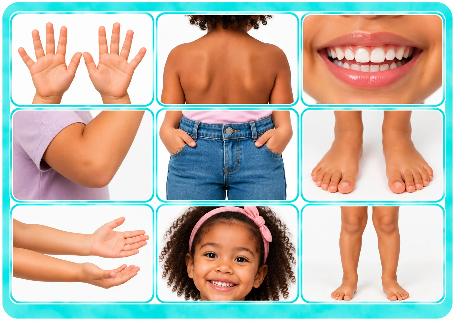 Bingo das Partes do Corpo em Inglês | Jogo Bilíngue Infantil — amostra 1: BODY PARTS BINGO – Aprender inglês nunca foi tão…