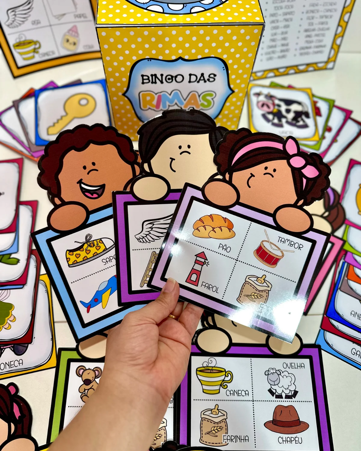 Bingo das Rimas – Atividades para Imprimir — amostra 3: O Bingo das Rimas é um recurso pedagógico desenvolvido… Bingo das Rimas – Atividades para Imprimir — amostra 3: O Bingo das Rimas é um recurso pedagógico desenvolvido…