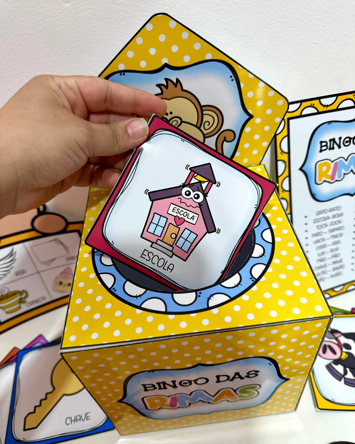 Bingo das Rimas – Atividades para Imprimir — amostra 4: O Bingo das Rimas é um recurso pedagógico desenvolvido… Bingo das Rimas – Atividades para Imprimir — amostra 4: O Bingo das Rimas é um recurso pedagógico desenvolvido…