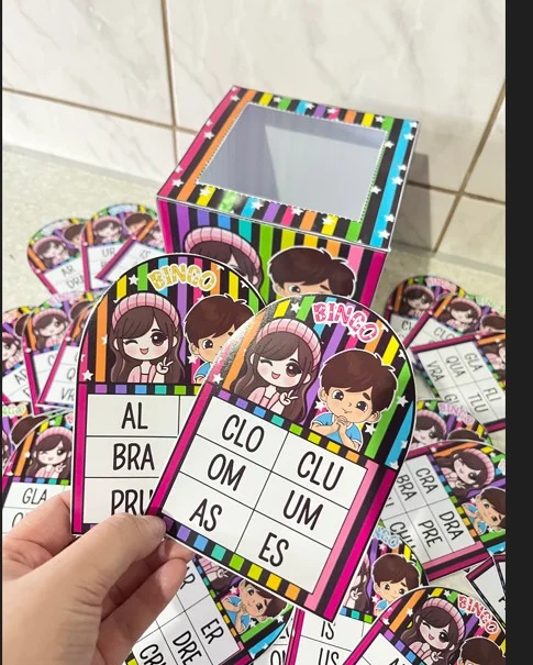 🎉 BINGO DAS SÍLABAS COMPLEXAS! ATIVIDADE LÚDICA ALFABETIZAÇÃO — amostra 3: Aprender ficou ainda mais divertido