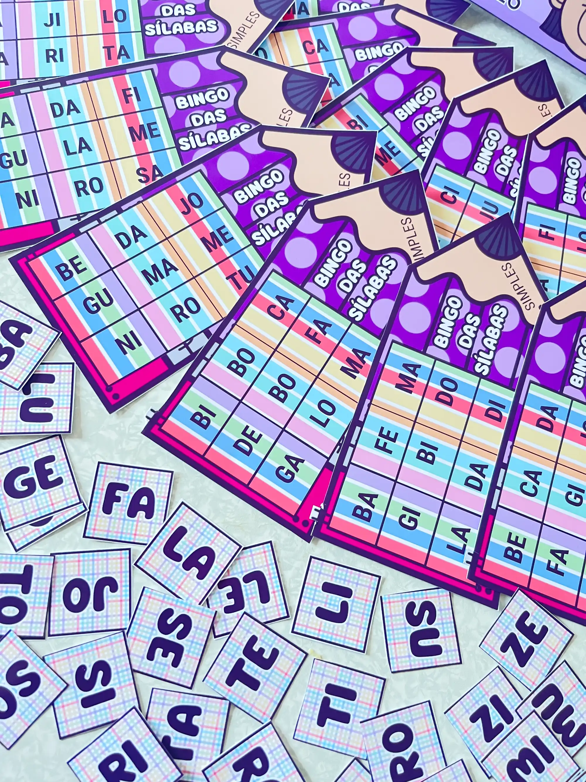 Bingo das Sílabas para Imprimir: Atividade Lúdica de Alfabetização — amostra 5: ➡️Bingo das sílabas: "Desenvolva…