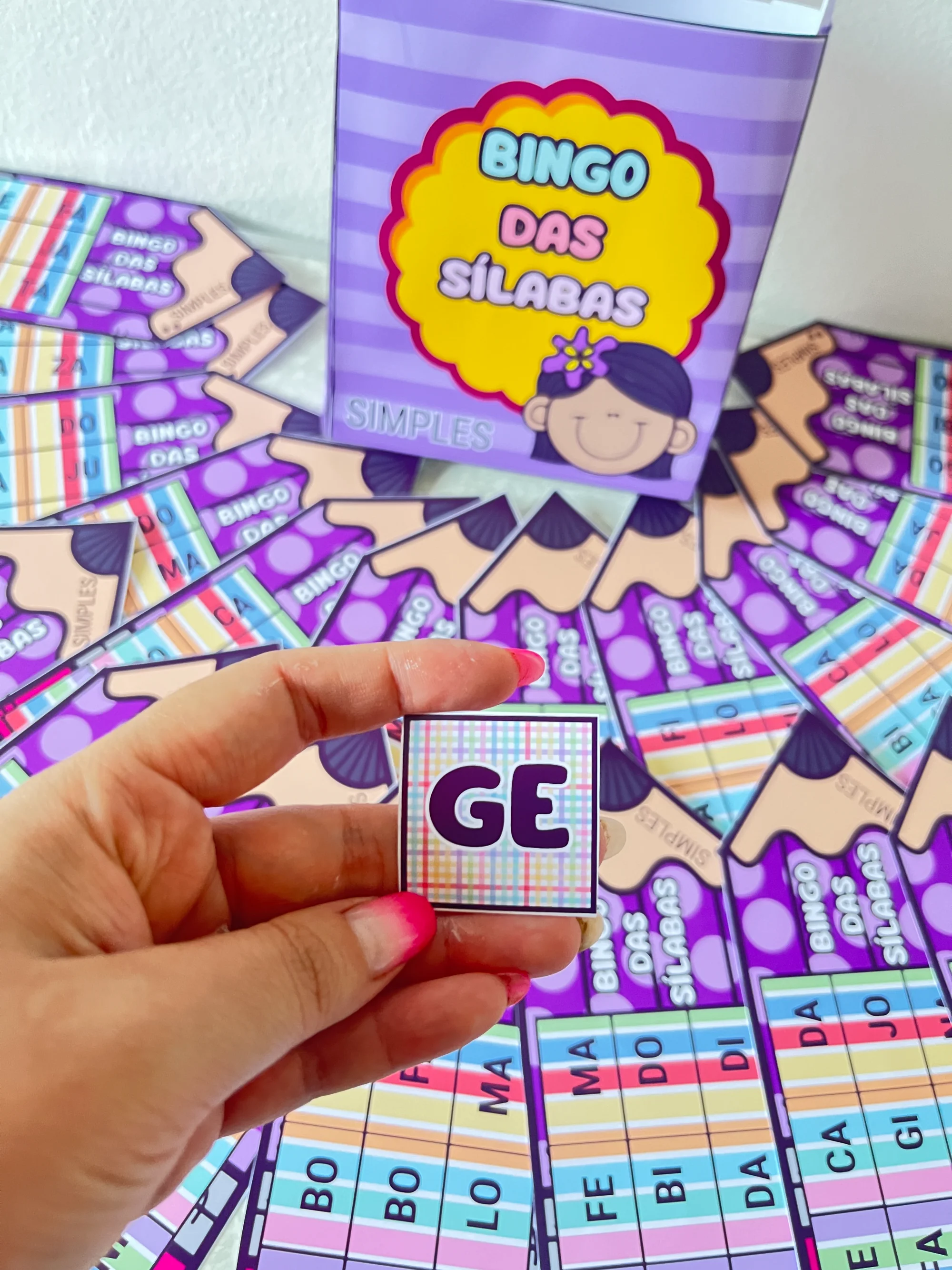 Bingo das Sílabas para Imprimir: Atividade Lúdica de Alfabetização — amostra 7: ➡️Bingo das sílabas: "Desenvolva…