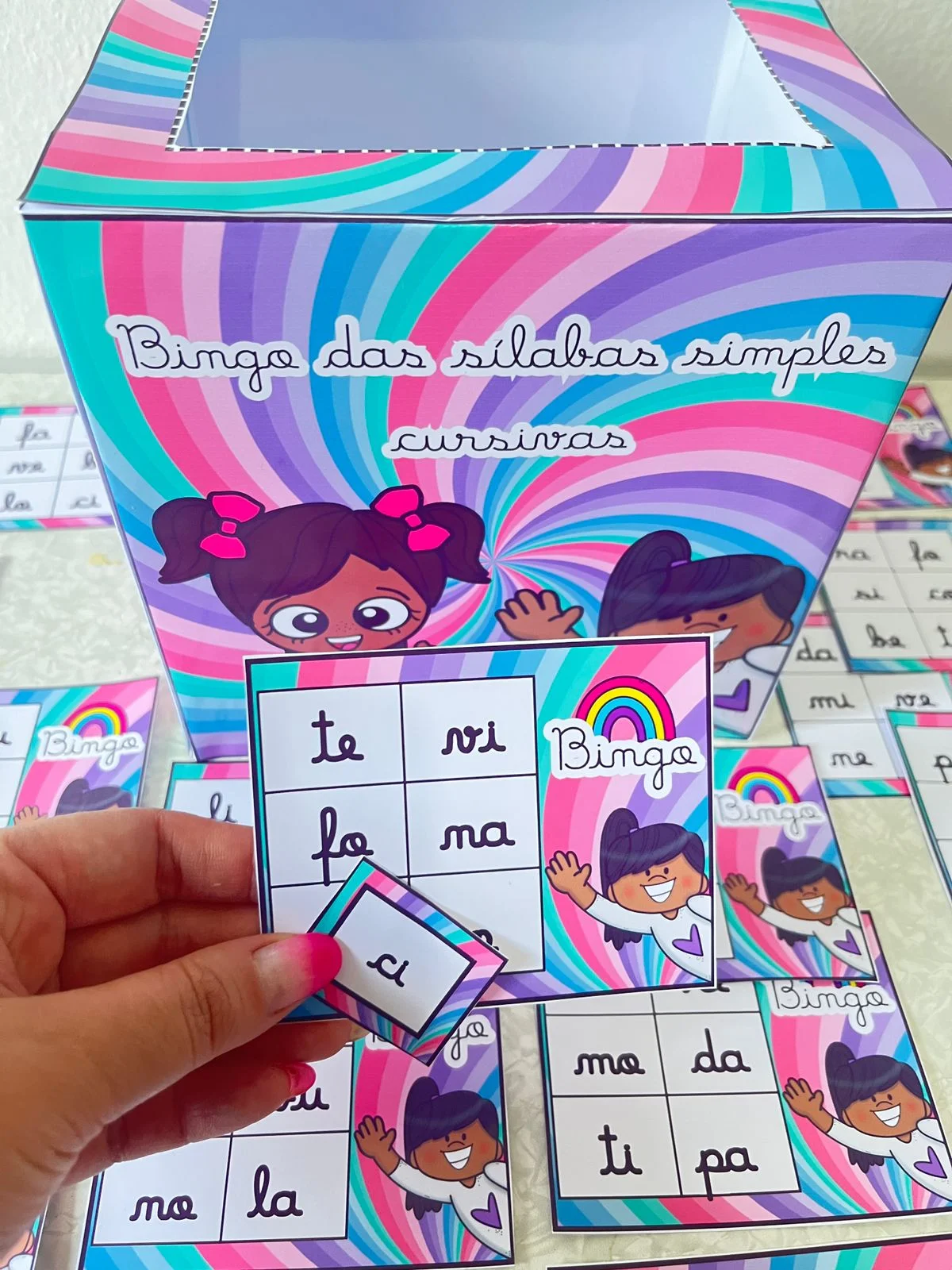 Bingo das Sílabas Simples | Anos Iniciais e Alfabetização — capa do material