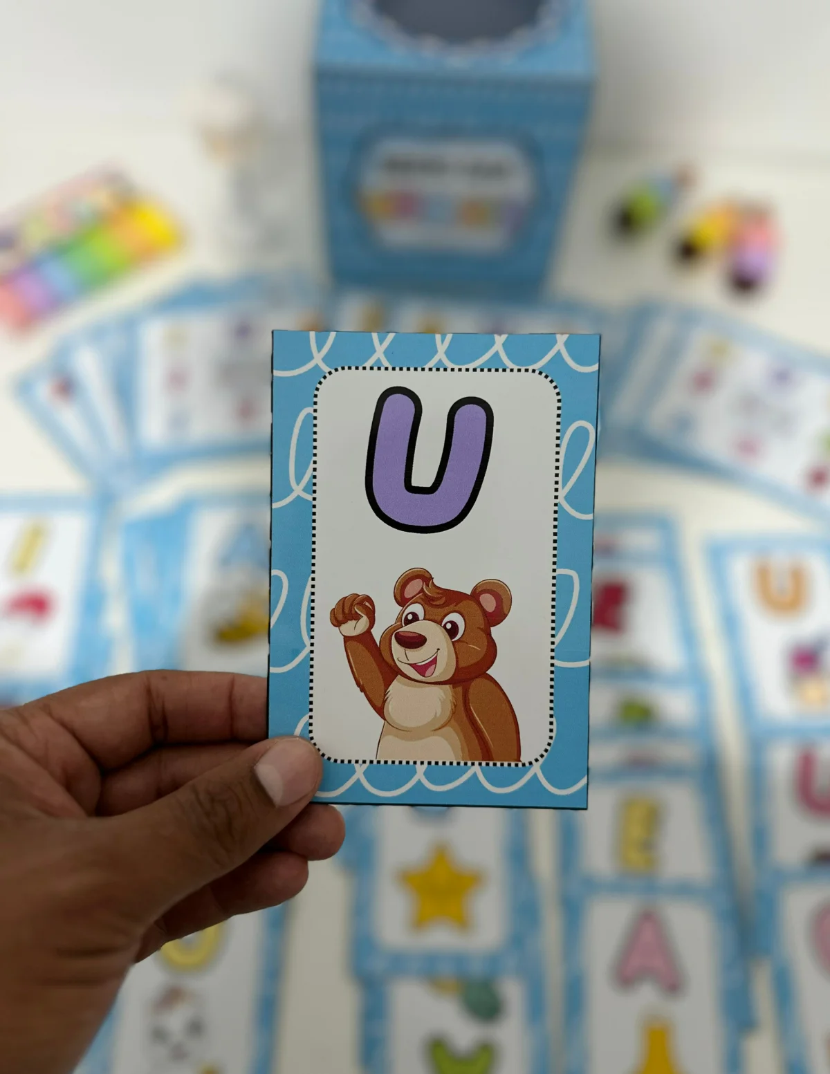 Bingo das Vogais – Atividades para Imprimir — amostra 5: Bingo das Vogais Recurso pedagógico ideal para desenvolver…
