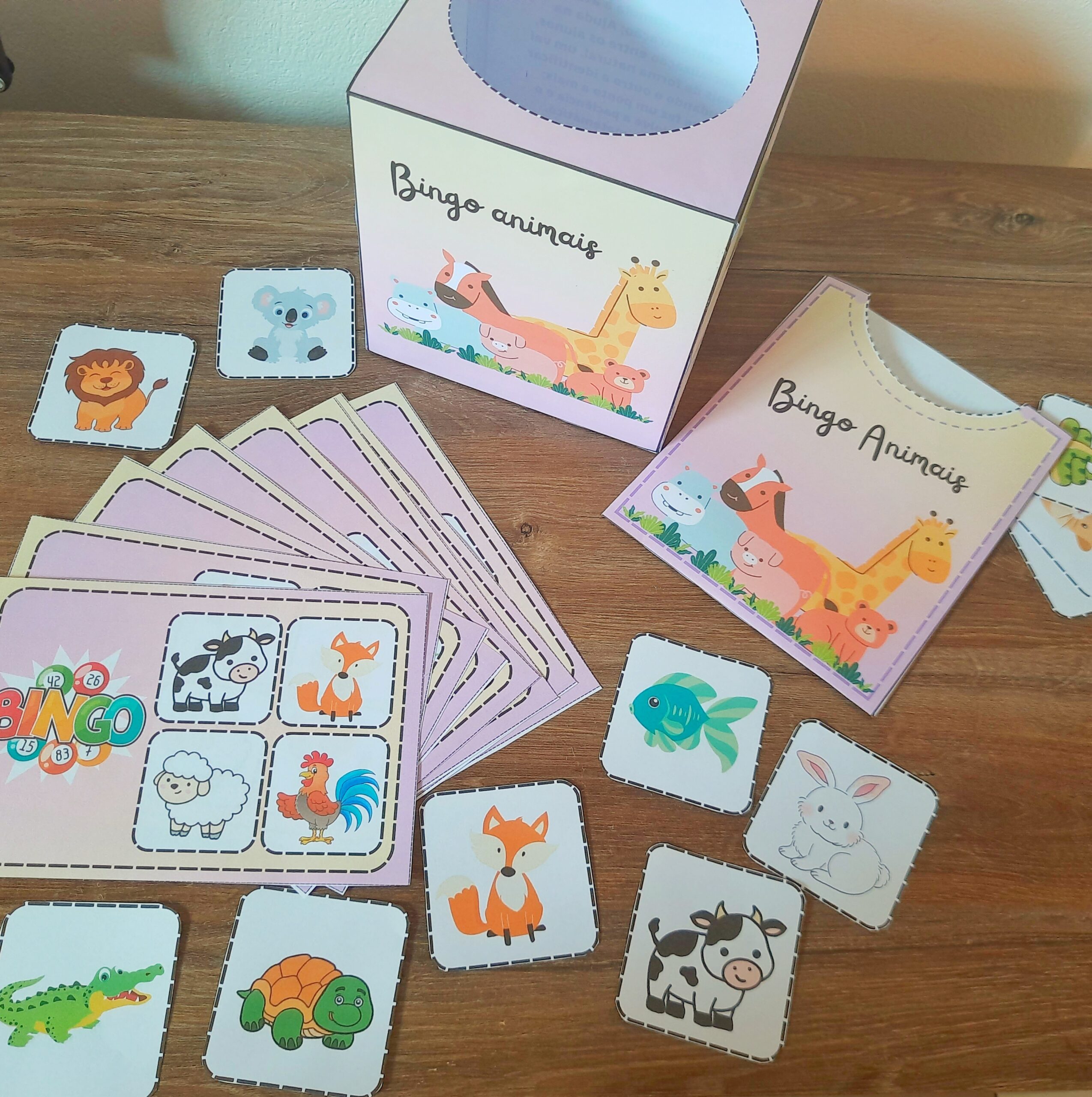 Bingo de Animais: Jogo Pedagógico para Educação Infantil — amostra 3: Como usar o bingo em sala de aula
