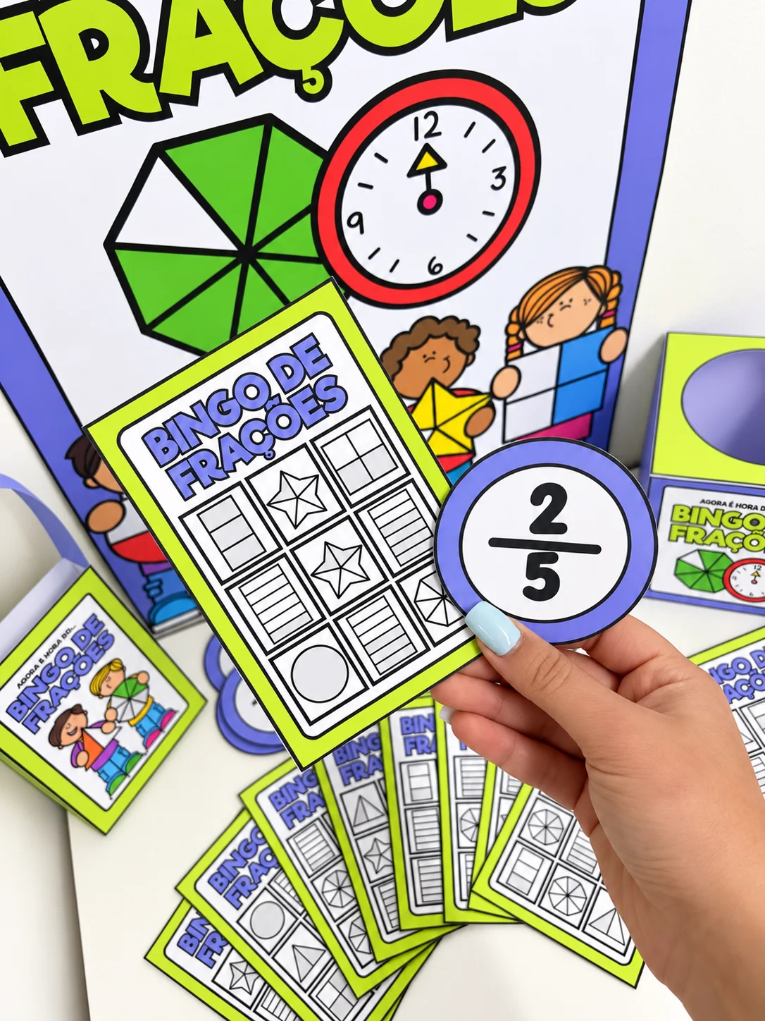 Bingo de Frações | Jogo de Matemática para Ensino Fundamental — amostra 1: Recurso pedagógico lúdico para trabalhar o… Bingo de Frações | Jogo de Matemática para Ensino Fundamental — amostra 1: Recurso pedagógico lúdico para trabalhar o…