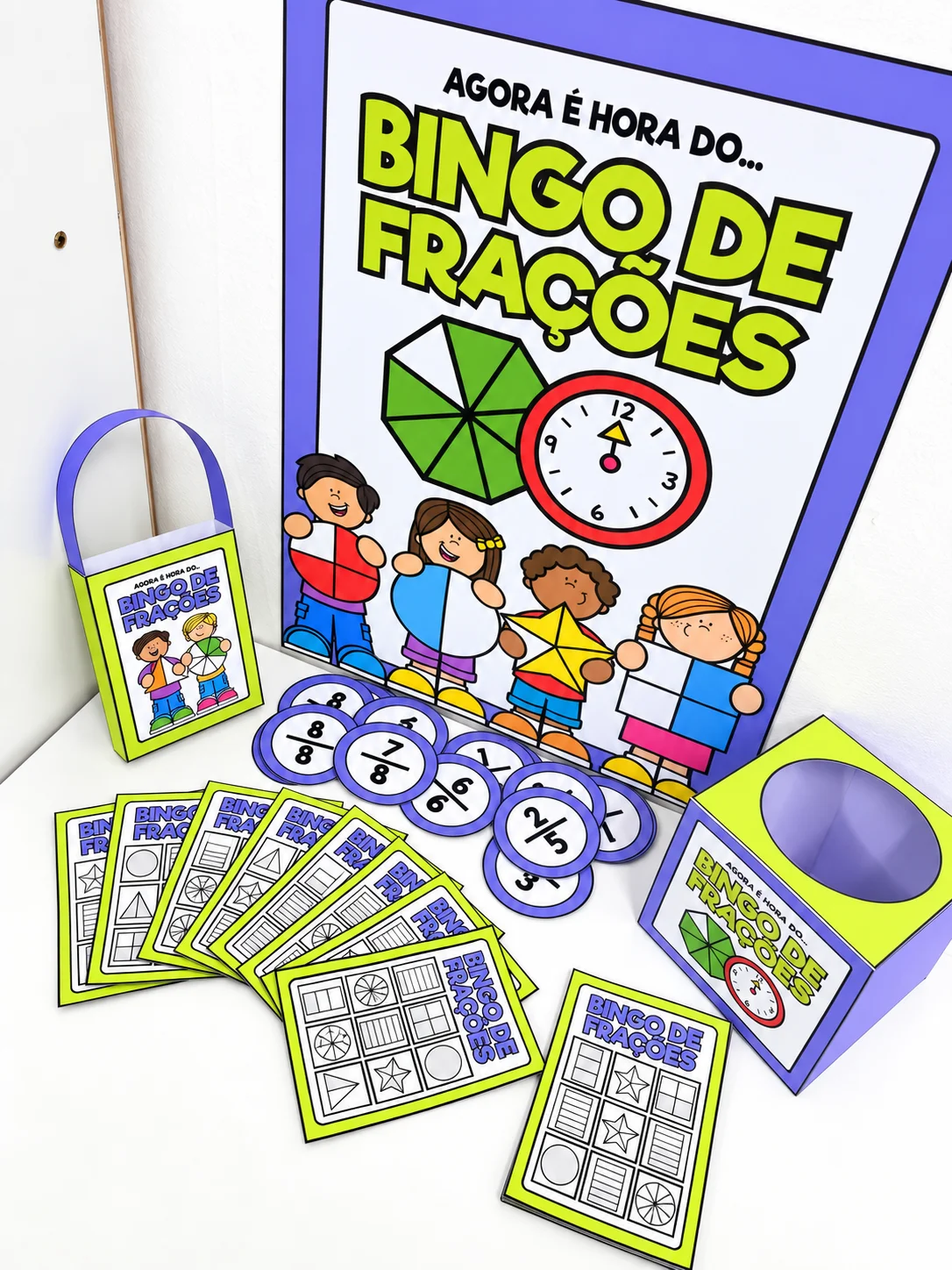 Bingo de Frações | Jogo de Matemática para Ensino Fundamental — amostra 5: Recurso pedagógico lúdico para trabalhar o… Bingo de Frações | Jogo de Matemática para Ensino Fundamental — amostra 5: Recurso pedagógico lúdico para trabalhar o…