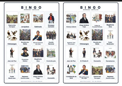 Bingo de História: Regências e Revoltas - 8º Ano — amostra 5: Jogo de Bingo sobre o Período Regencial e as Revoltas…