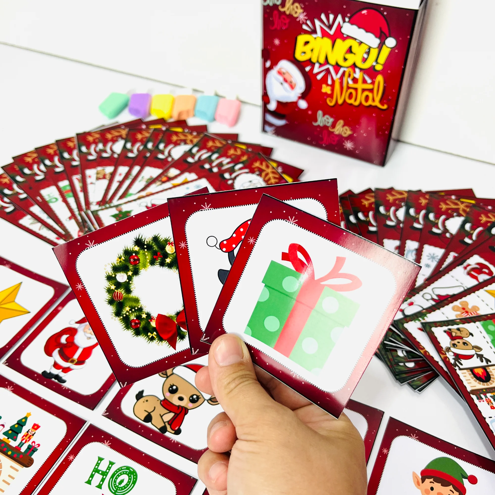 BINGO DE NATAL – DIVERSÃO E APRENDIZAGEM -ALFABETIZAÇÃO ANOS INICIAIS — amostra 4: O Bingo de Natal é um recurso lúdico e… BINGO DE NATAL – DIVERSÃO E APRENDIZAGEM -ALFABETIZAÇÃO ANOS INICIAIS — amostra 4: O Bingo de Natal é um recurso lúdico e…