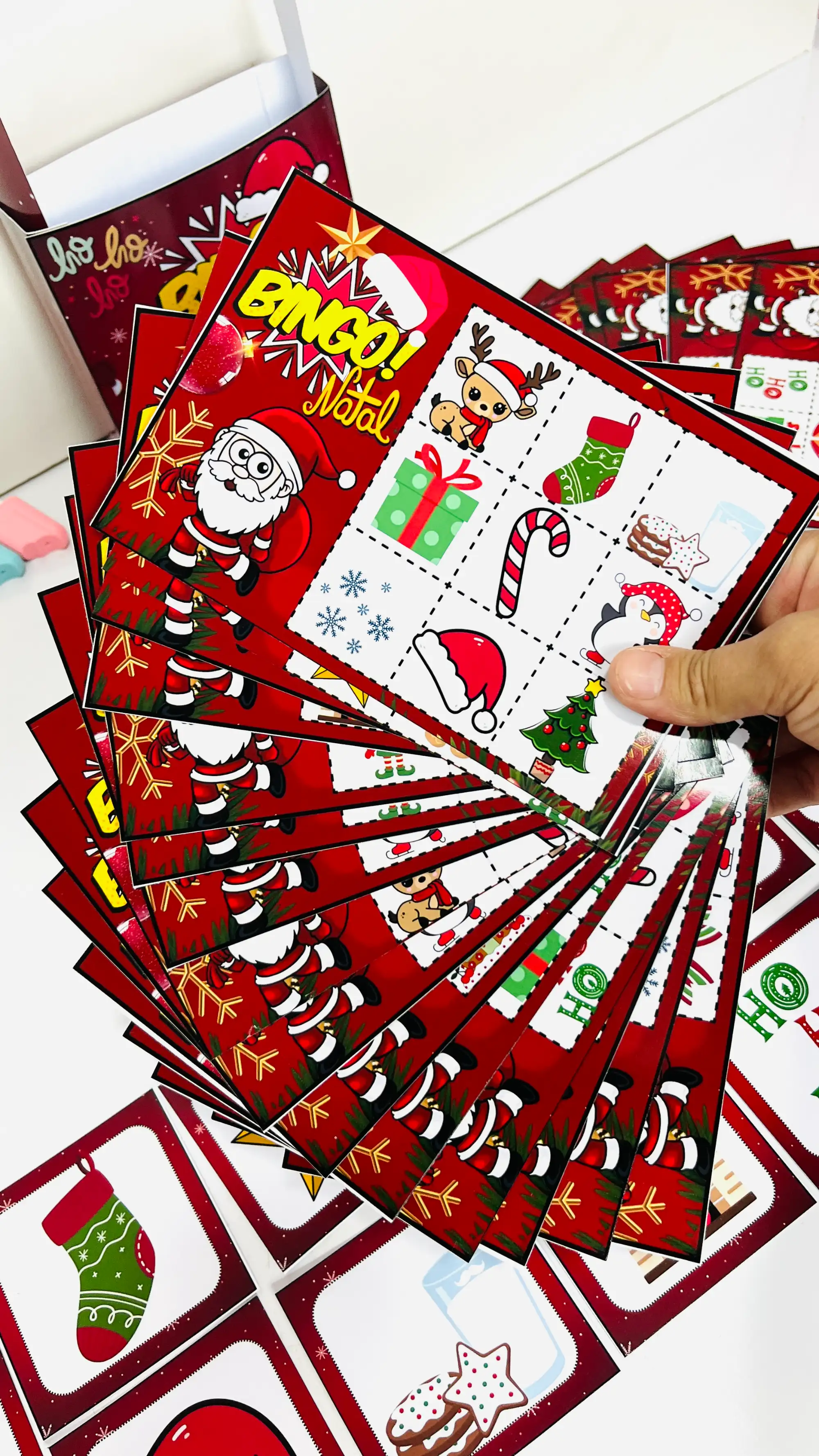 BINGO DE NATAL – DIVERSÃO E APRENDIZAGEM -ALFABETIZAÇÃO ANOS INICIAIS — amostra 6: O Bingo de Natal é um recurso lúdico e… BINGO DE NATAL – DIVERSÃO E APRENDIZAGEM -ALFABETIZAÇÃO ANOS INICIAIS — amostra 6: O Bingo de Natal é um recurso lúdico e…