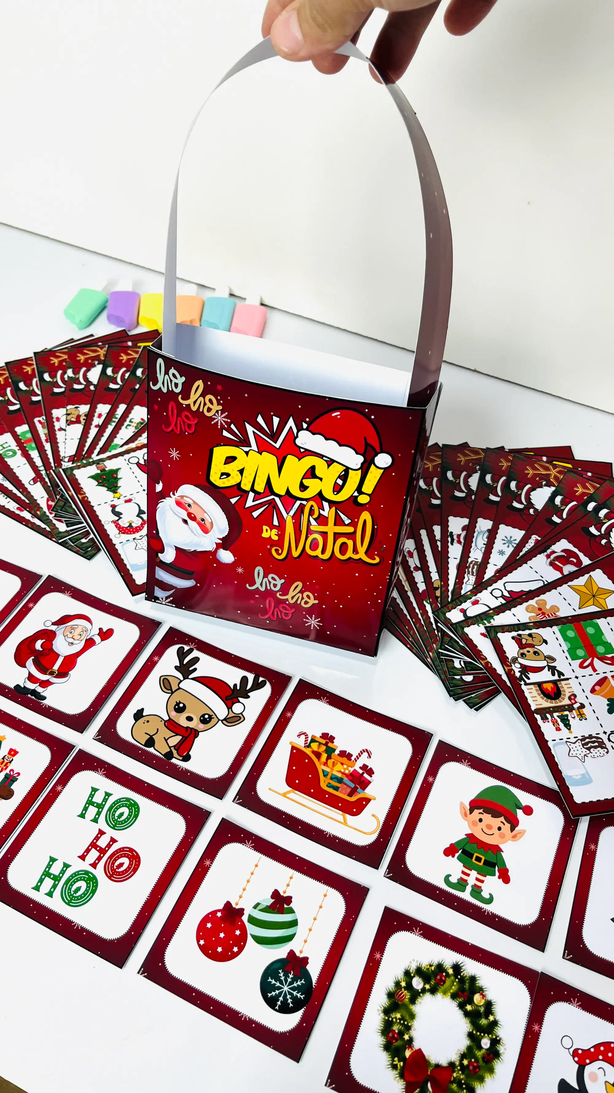 BINGO DE NATAL – DIVERSÃO E APRENDIZAGEM -ALFABETIZAÇÃO ANOS INICIAIS — Alfabetização para Educação Infantil: O Bingo de…